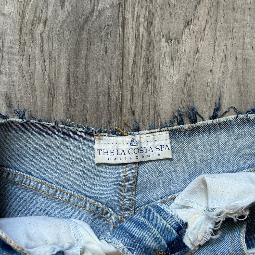 Vintage The La Costa Spa High Waisted Denim Jeans - Picture 5 of 5